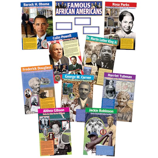 Teacher Created Resources VA: Famous African Americans Bulletin Board Display Set